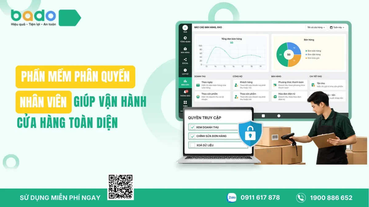 Phần Mềm Phân Quyền Nhân Viên Minh Bạch Và Chính Xác